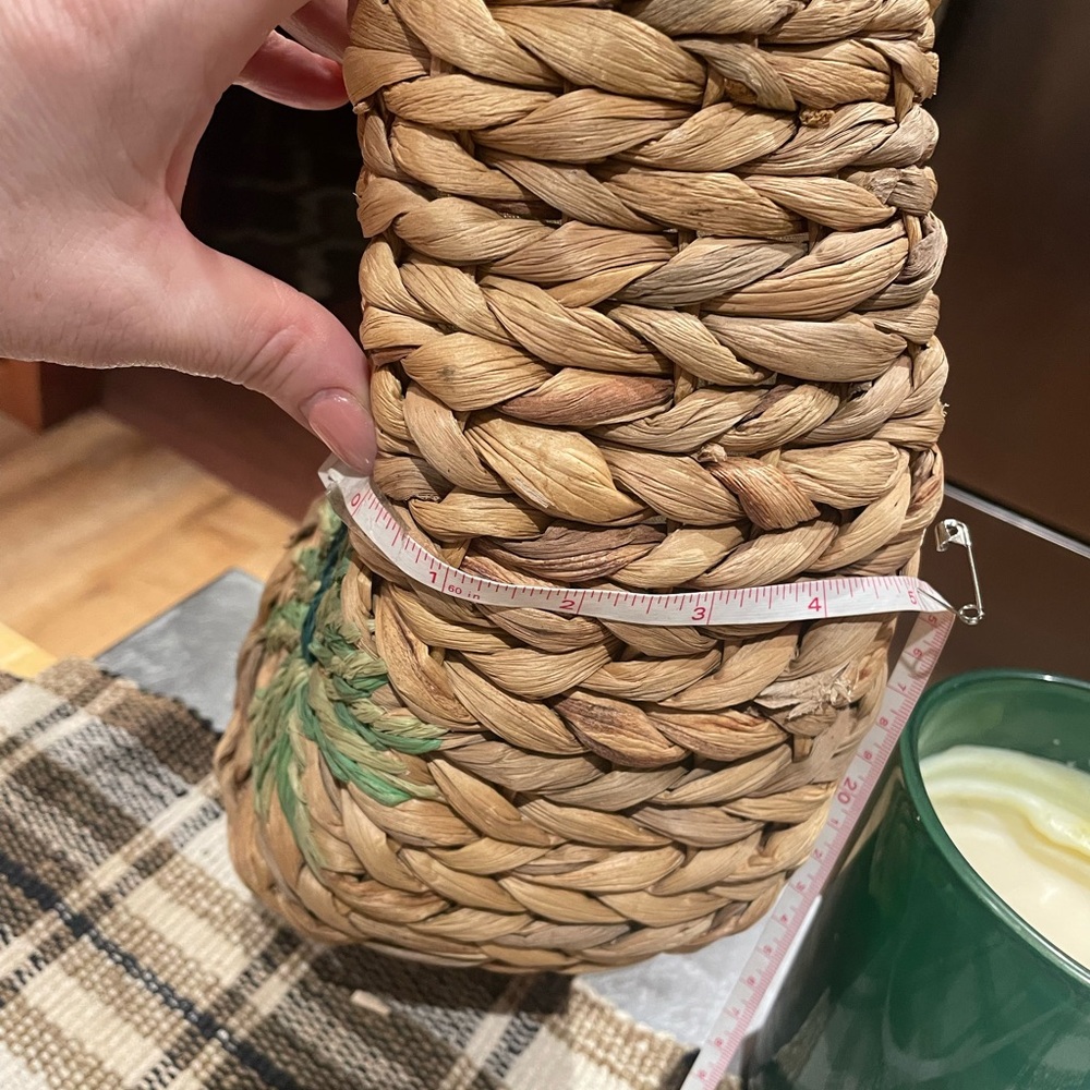 Straw Studios palm leaves purse - Picture 11 of 11